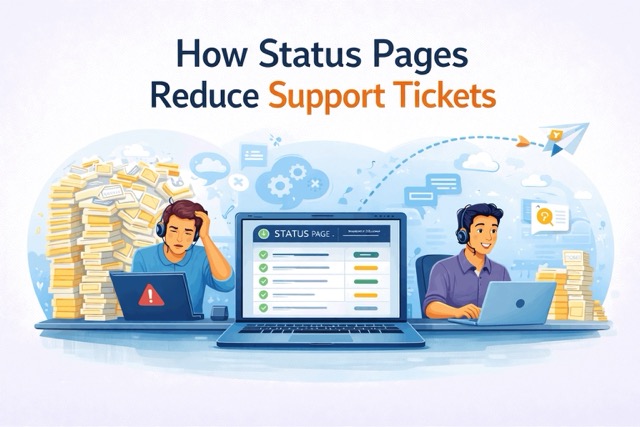 How Status Pages Reduce Support Tickets (and Save Your Sanity)